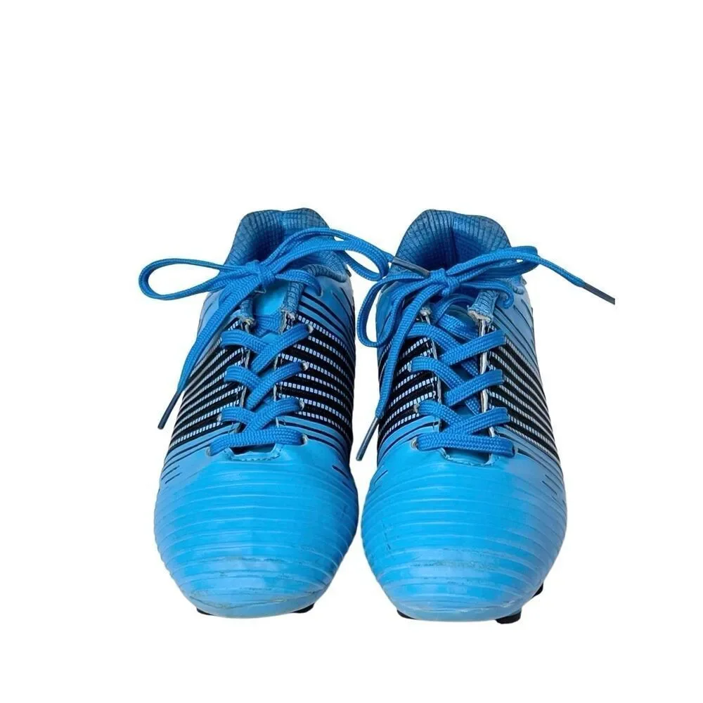Starmex FG Firm Ground Soccer Cleats Shoes 13/31 Unisex Blue Kids Outdoor Sports